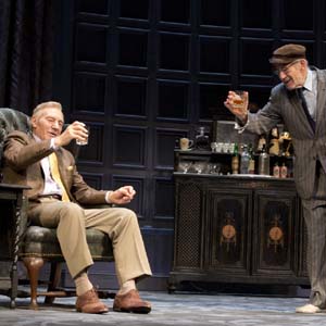 Hirst (Patrick Stewart) and Spooner (Ian McKellen) in No Man's Land